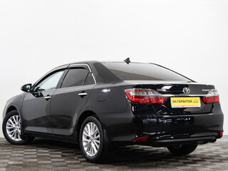 2015 Toyota Camry VII (XV50) Рестайлинг, чёрный, 2099000 рублей, вид 4