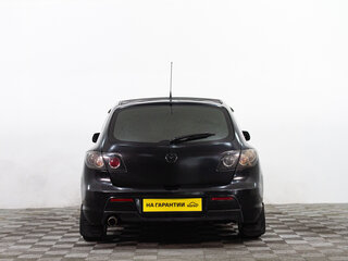 2007 Mazda 3 I (BK) Рестайлинг, чёрный, 579000 рублей, вид 5