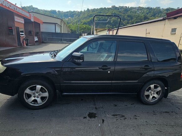 2005 Subaru Forester II Рестайлинг, чёрный, 585000 рублей - вид 12