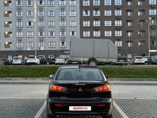 2012 Mitsubishi Lancer X Рестайлинг, чёрный, 663000 рублей, вид 2