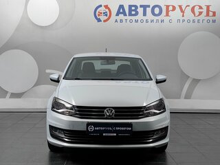 2018 Volkswagen Polo V Рестайлинг, белый, 1275000 рублей, вид 3