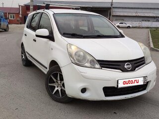 2011 Nissan Note I Рестайлинг, белый, 420000 рублей, вид 2