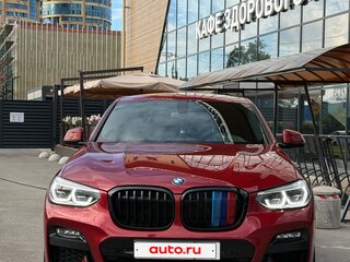 2019 BMW X4 20d II (G02), красный, 6600000 рублей, вид 2