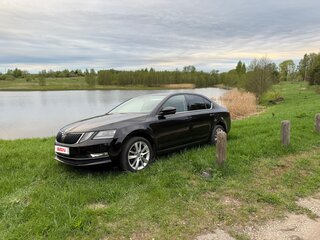 2020 Skoda Octavia III (A7) Рестайлинг, чёрный, 1780000 рублей, вид 2