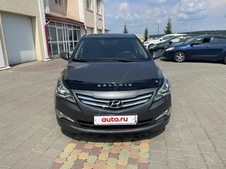 2014 Hyundai Solaris I Рестайлинг, серый, 679000 рублей, вид 2