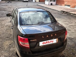 2024 Lada (ВАЗ) Granta I Рестайлинг, чёрный, 680000 рублей, вид 4