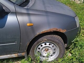 2008 Lada (ВАЗ) Kalina I, серый, 100000 рублей, вид 5