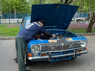 1978 ГАЗ 24 «Волга» 24 I (24), синий, 350000 рублей, вид 3