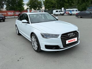 2016 Audi A6 IV (C7) Рестайлинг, белый, 2650000 рублей, вид 2