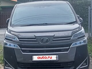 2019 Toyota Vellfire II Рестайлинг, чёрный, 3600000 рублей, вид 2
