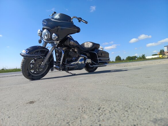 2002 Harley-Davidson Electra Glide, чёрный, 760000 рублей