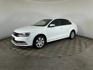 2016 Volkswagen Jetta VI Рестайлинг, белый, 990000 рублей, вид 1