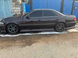 1996 Toyota Mark II VIII (X100), пурпурный, 500000 рублей, вид 5