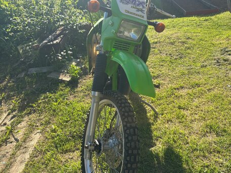 2001 Kawasaki KMX 125, зелёный, 150000 рублей, вид 2
