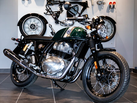 2026 Royal Enfield Continental GT, зелёный, 727000 рублей, вид 2
