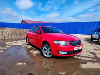 2015 Skoda Octavia III (A7), красный, 1600000 рублей, вид 3