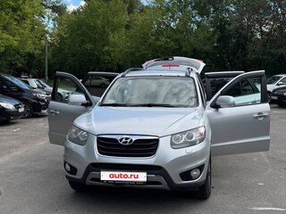 2011 Hyundai Santa Fe II Рестайлинг, серебристый, 1000000 рублей, вид 1