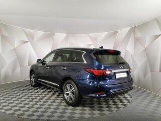 2019 Infiniti QX60 I Рестайлинг, синий, 2445150 рублей, вид 4