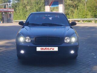 2007 Hyundai Sonata ТагАЗ IV (EF) Рестайлинг, синий, 430000 рублей, вид 1