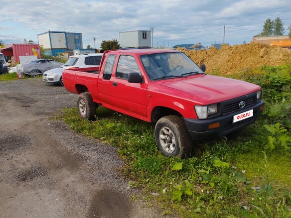 1992 Toyota Hilux V, зелёный - вид 3