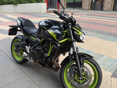 2021 Kawasaki Z 650, зелёный, 780000 рублей, вид 1
