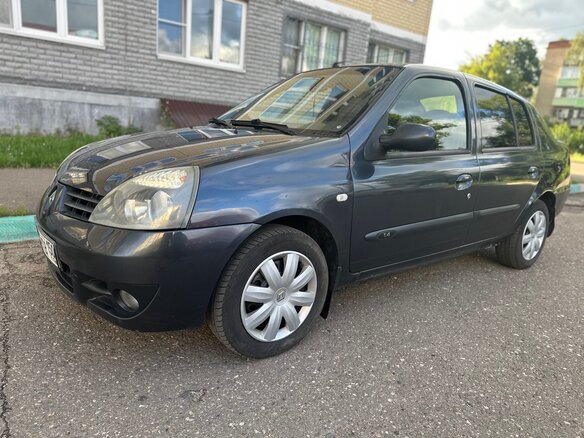 2006 Renault Symbol I Рестайлинг 2, серый - вид 1
