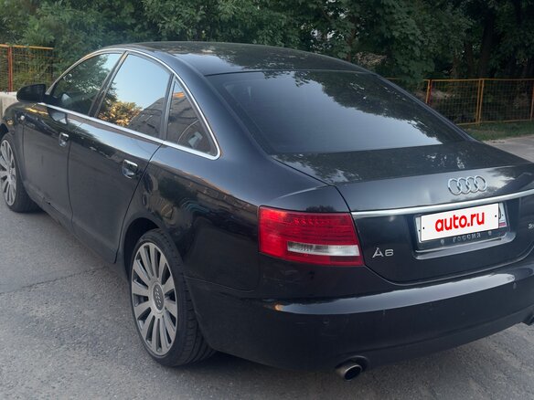 2007 Audi A6 III (C6), чёрный - вид 3