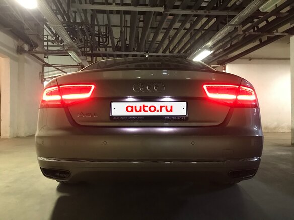 2012 Audi A8 Long III (D4), бежевый, 2500000 рублей - вид 7