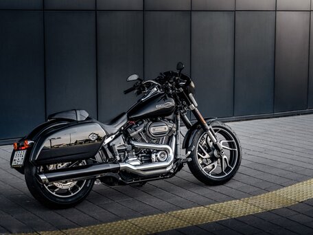 2018 Harley-Davidson Sport Glide, чёрный, 1220000 рублей, вид 5