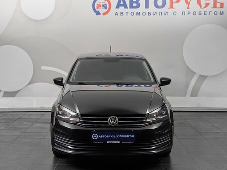 2019 Volkswagen Polo V Рестайлинг, чёрный, 1323000 рублей, вид 3