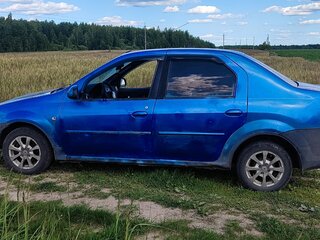2007 Renault Logan I, синий, 120000 рублей, вид 3