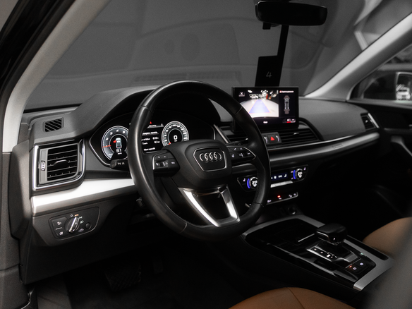2021 Audi Q5 45 TFSI II (FY) Рестайлинг, чёрный, 3850000 рублей - вид 12