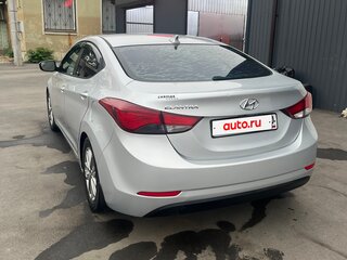 2014 Hyundai Elantra V (MD) Рестайлинг, серебристый, 950000 рублей, вид 5