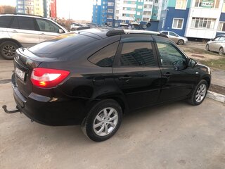 2014 Lada (ВАЗ) Granta I, чёрный, 355000 рублей, вид 1