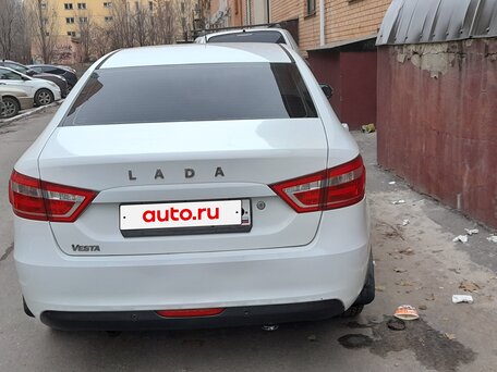 2016 Lada (ВАЗ) Vesta I, белый, 800000 рублей, вид 2