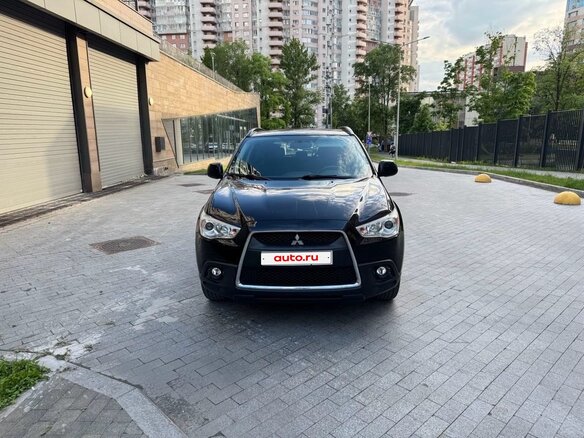 2010 Mitsubishi ASX I, чёрный, 1350000 рублей - вид 7