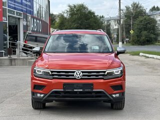 2019 Volkswagen Tiguan Allspace II, оранжевый, 3250000 рублей, вид 2