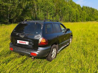 2002 Hyundai Santa Fe I, чёрный, 320000 рублей, вид 3