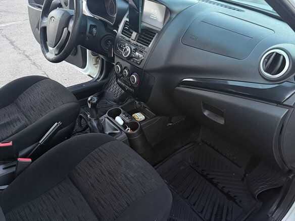 2013 Lada (ВАЗ) Kalina II, белый, 395000 рублей - вид 6