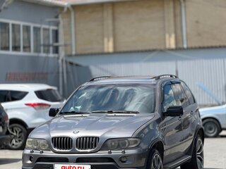 2004 BMW X5 4.4i I (E53) Рестайлинг, серый, 1000000 рублей, вид 1