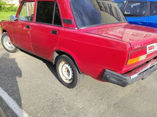2007 Lada (ВАЗ) 2107, пурпурный, 195000 рублей, вид 4