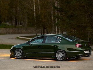 2008 Volkswagen Passat B6, чёрный, 999000 рублей, вид 3