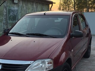 2010 Renault Logan I Рестайлинг, красный, 380000 рублей, вид 2