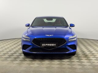 2022 Genesis G70 I Рестайлинг, синий, 2920000 рублей, вид 3