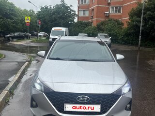 2021 Hyundai Solaris II Рестайлинг, серый, 1600000 рублей, вид 1