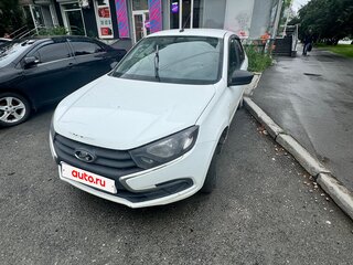 2020 Lada (ВАЗ) Granta I Рестайлинг, белый, 450000 рублей, вид 1