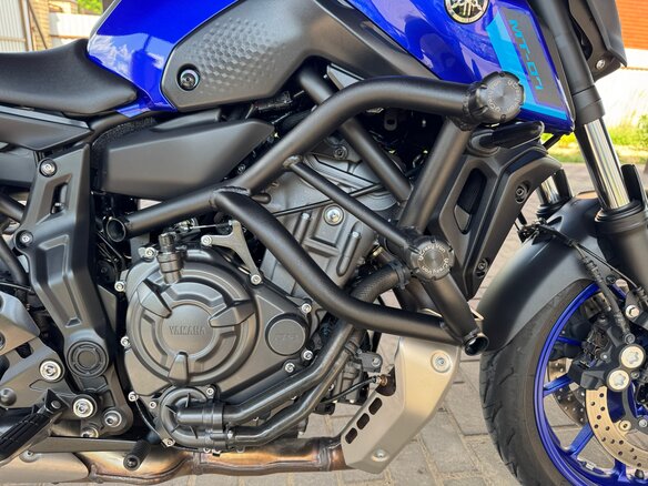 2023 Yamaha MT-07 (FZ-07), синий - вид 6