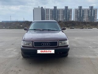 1991 Audi 100 IV (C4), пурпурный, 180000 рублей, вид 1
