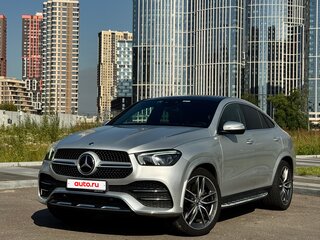 2020 Mercedes-Benz GLE Coupe 400 d II (C167), серебристый, 6300000 рублей, вид 1