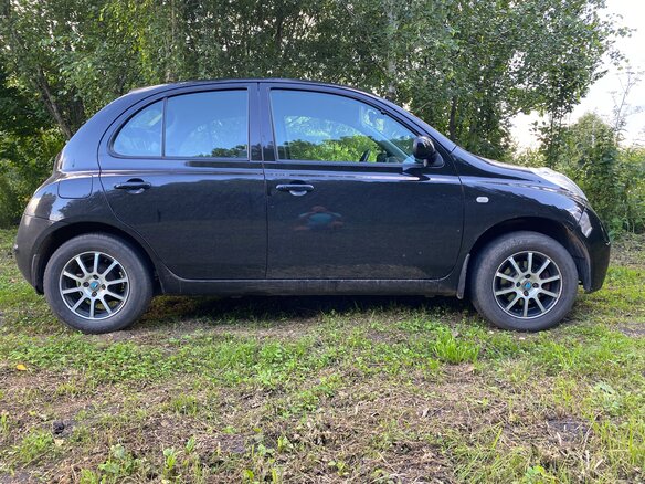 2006 Nissan Micra III (K12), чёрный, 600000 рублей - вид 5
